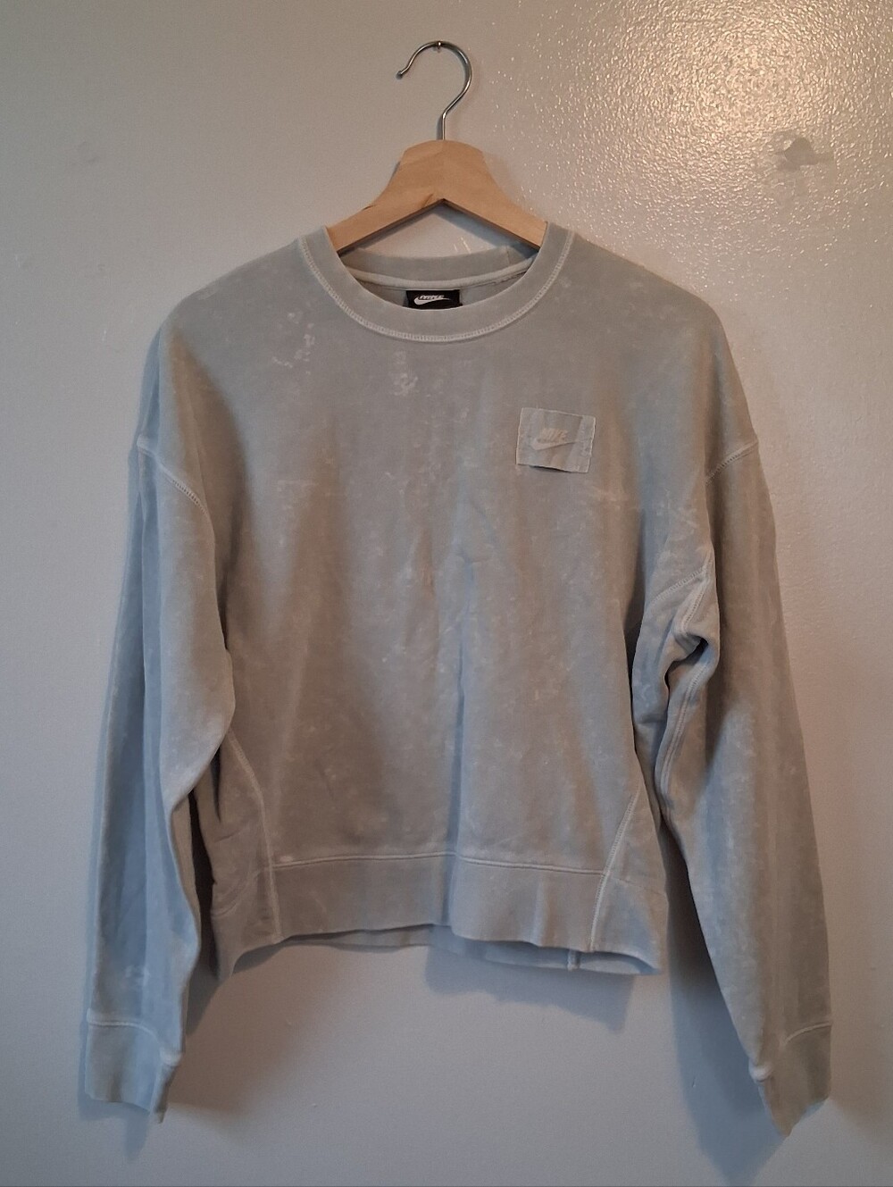 Nike Sage Green Crewneck Pullover Sweathshirt